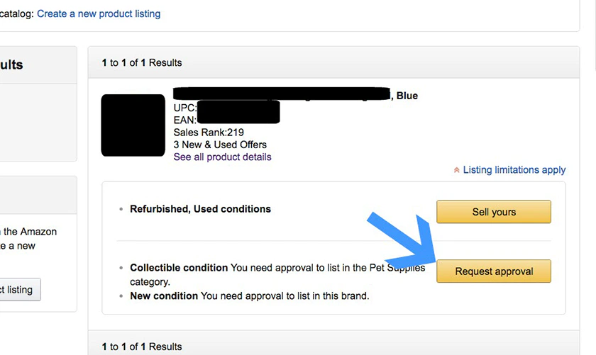 How to check if a product is brand gated on Amazon