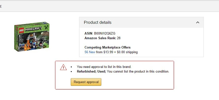 Brand Gating Amazon FBA