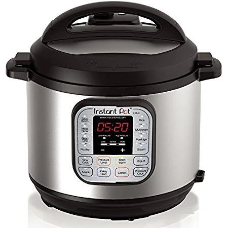 Instant Pot DUO60 6 Qt 7-in-1 Multi-Use Programmable Pressure Cooker, Slow Cooker, Rice Cooker, Steamer, Sautí©, Yogurt Maker and Warmer (Packaging May Vary)
