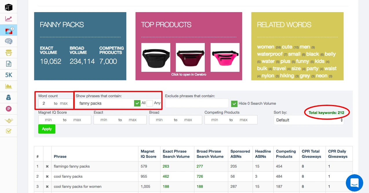 amazon keyword research tool