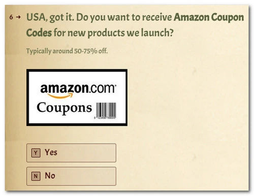 amazon facebook coupon code