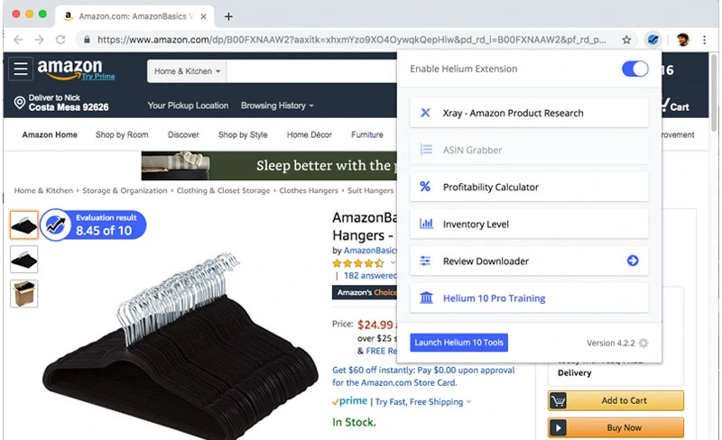 Amazon Seller Chrome Extension