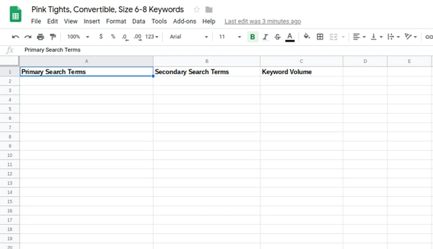 amazon keyword search