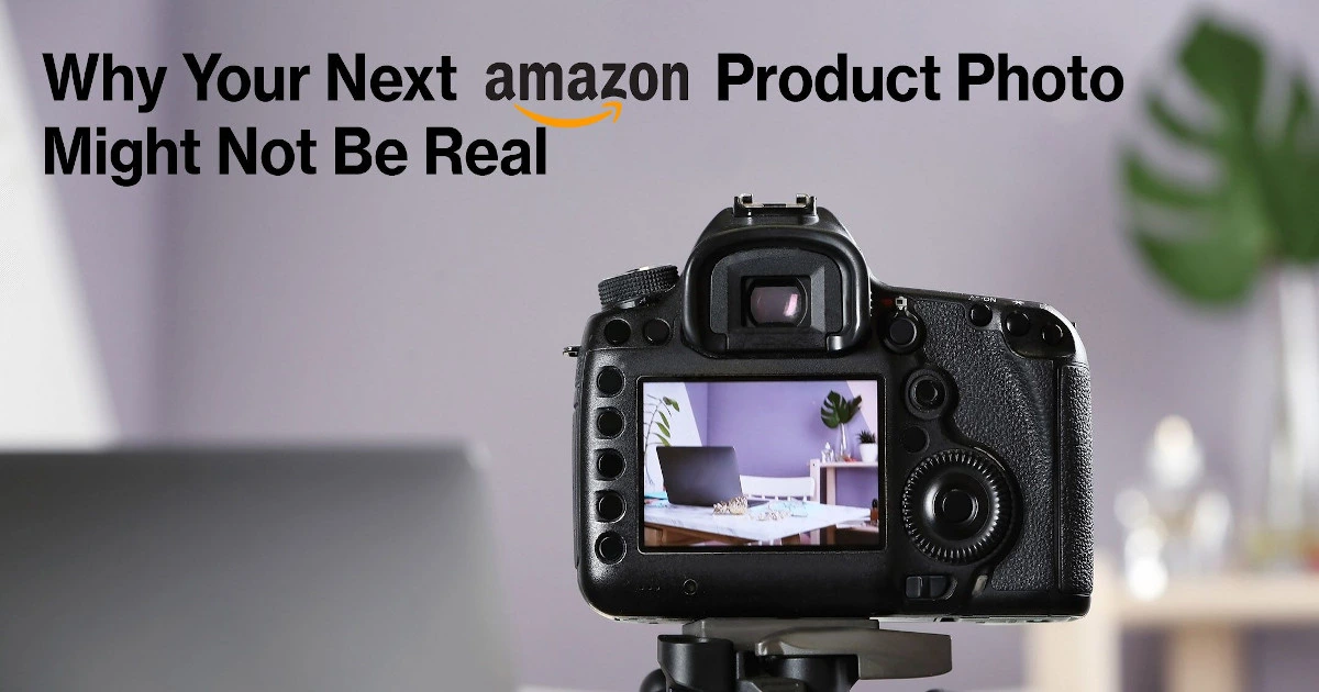your amazon product photo not real