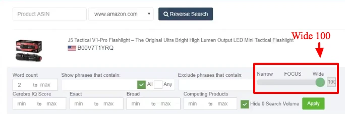 amazon keyword search