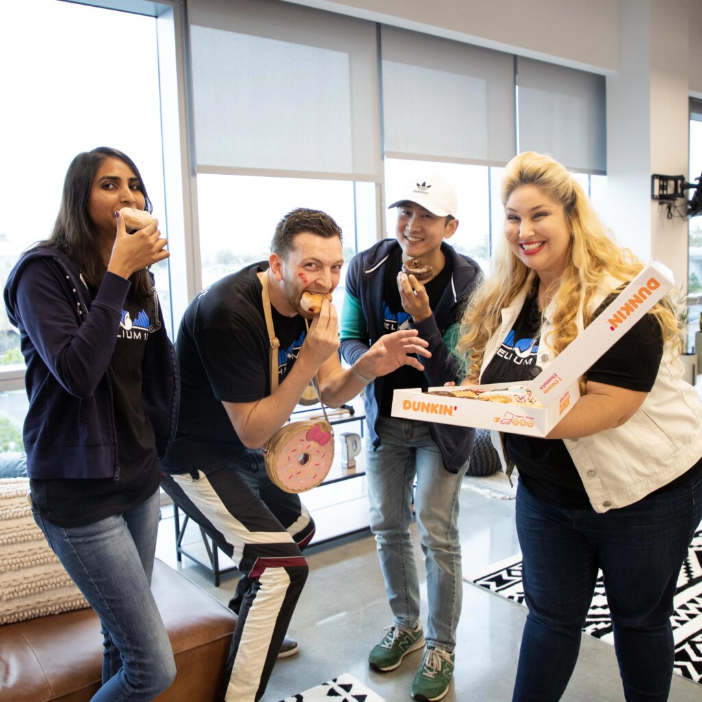 helium 10 celebrating donut day