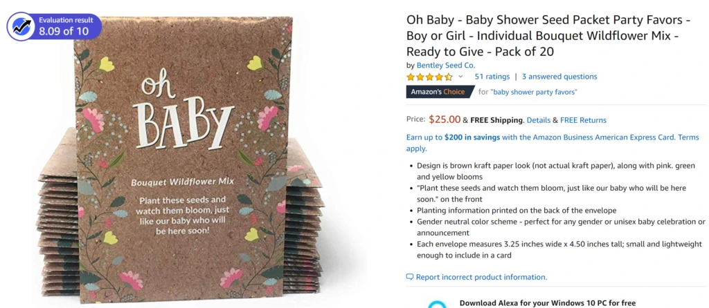 Amazon product for baby
