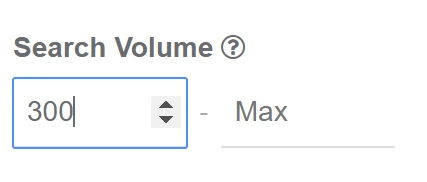 Amazon keyword search volume