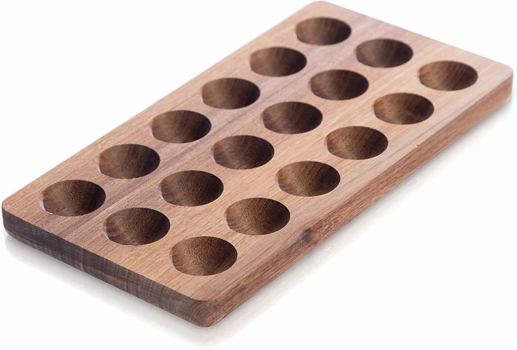 wooden egg tray image