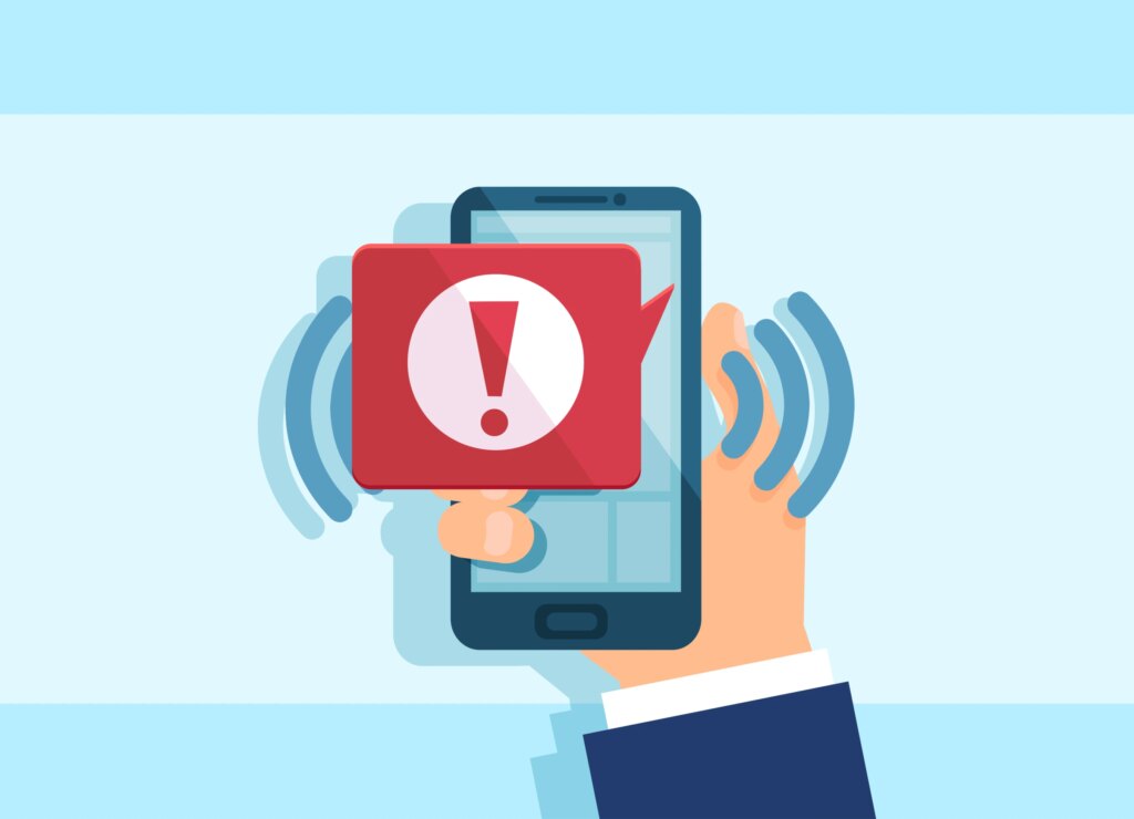 Security phone notification for Amazon listing optimization