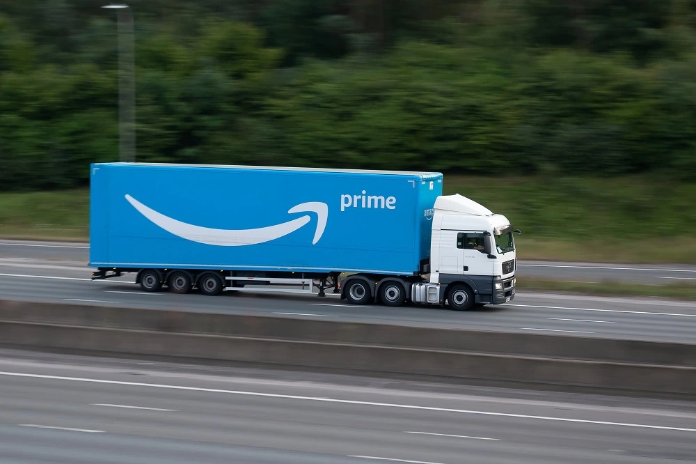 Amazon Prime Truck Logo