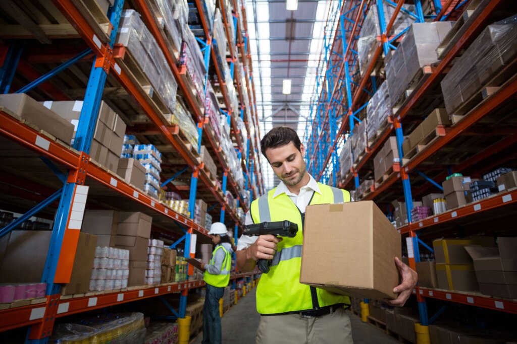 barcodes scanning at the fulfillment center