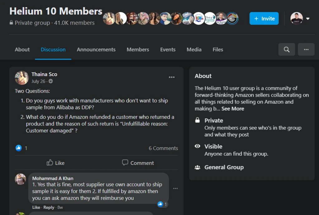 helium 10 members