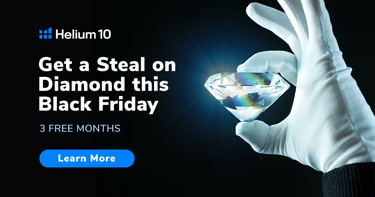 The Helium 10 Black Friday Steal of the Year