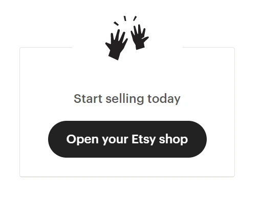 start selling on etsy