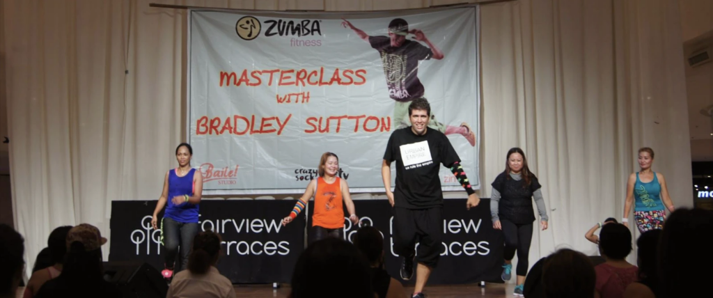 Bradley Sutton - “Average Joe” Zumba Instructor.