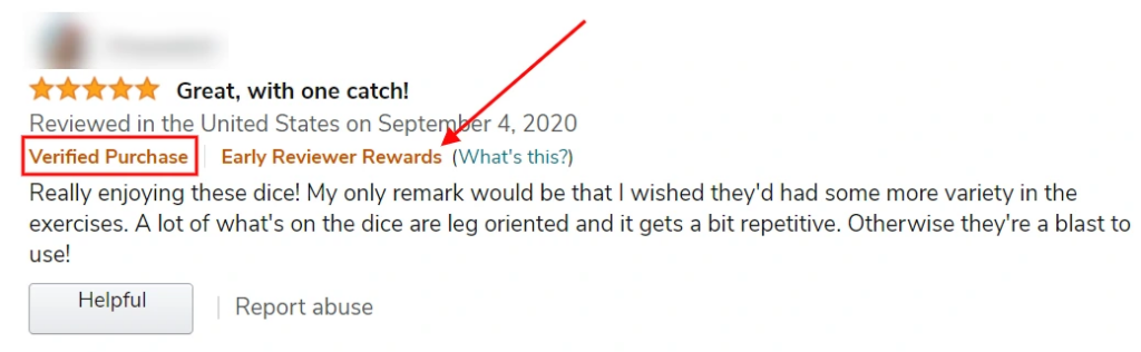 amazon review