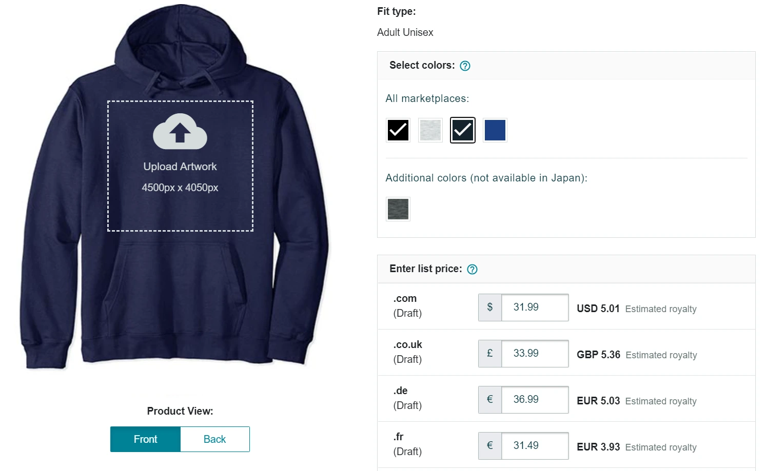 amazon merch products