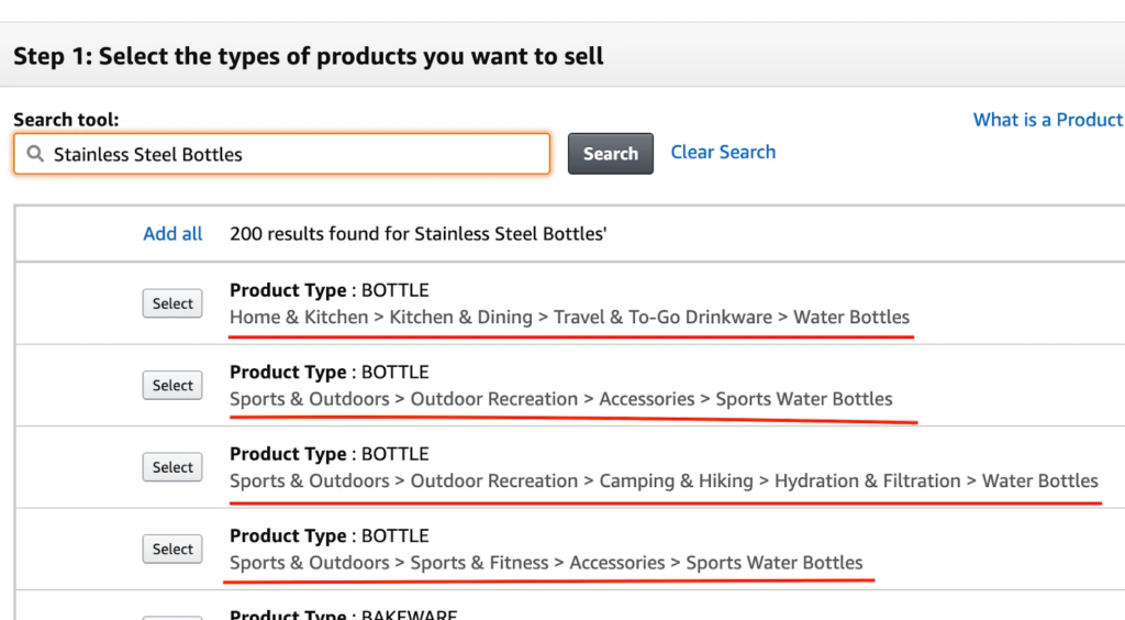 products you want to sell on Amazon