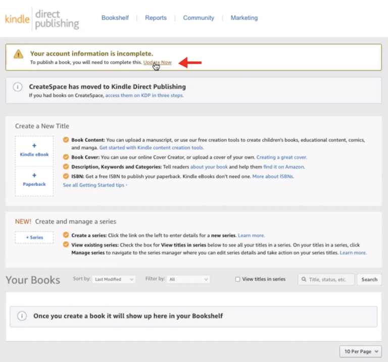 Amazon KDP Setting Up an Account Helium 10