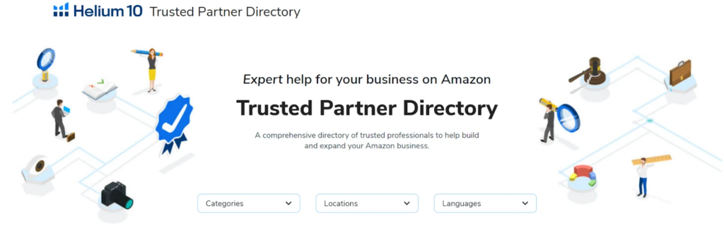 Helium 10 Trusted Partner Directory Example 2