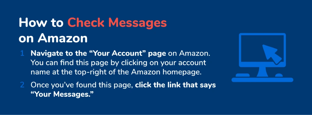 Check Messages on Amazon