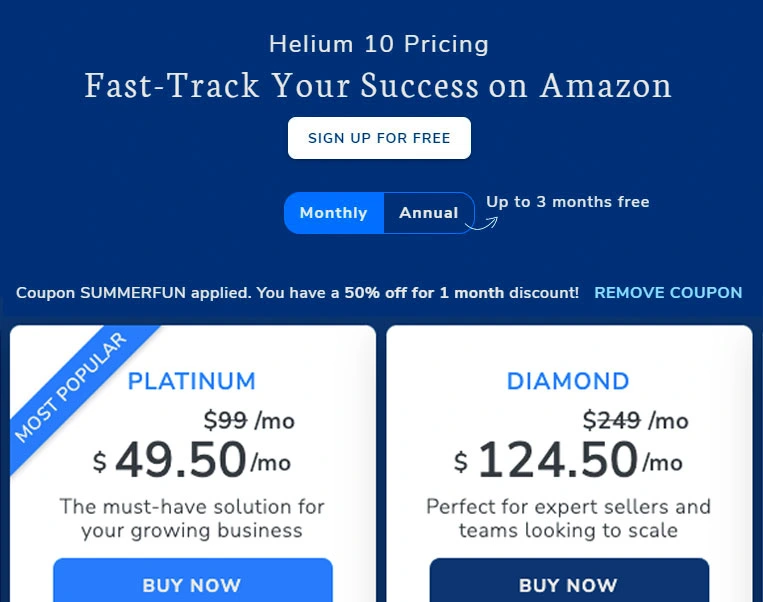 helium 10 deal