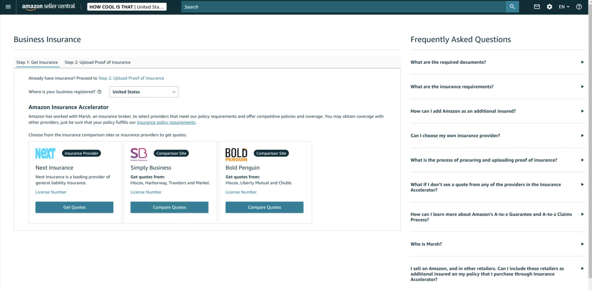 Amazon Insurance Requirements For Sellers FAQ’s Helium 10
