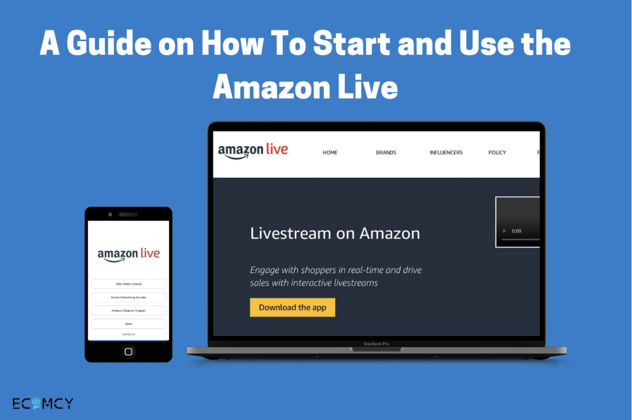 a guide on how to start and use the amazon live