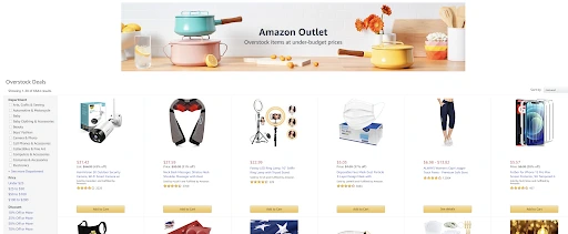 amazon outlet