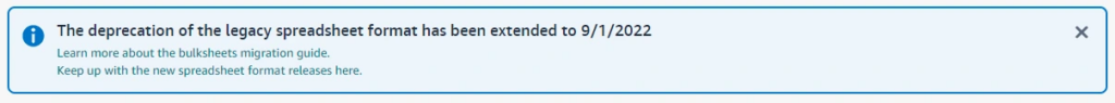 Originally Amazon had planned to phase out the older format on August 31st, however, that deadline has been updated to September 1st. 