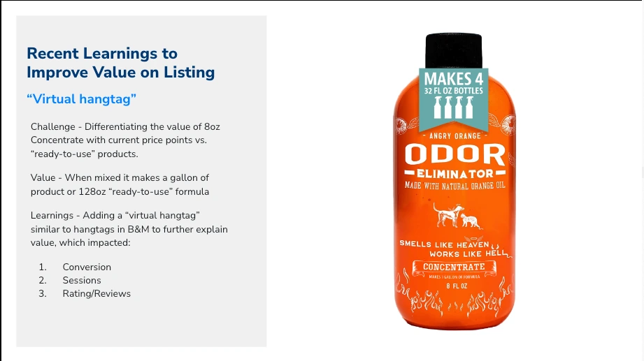 recent learning to improve value on listing