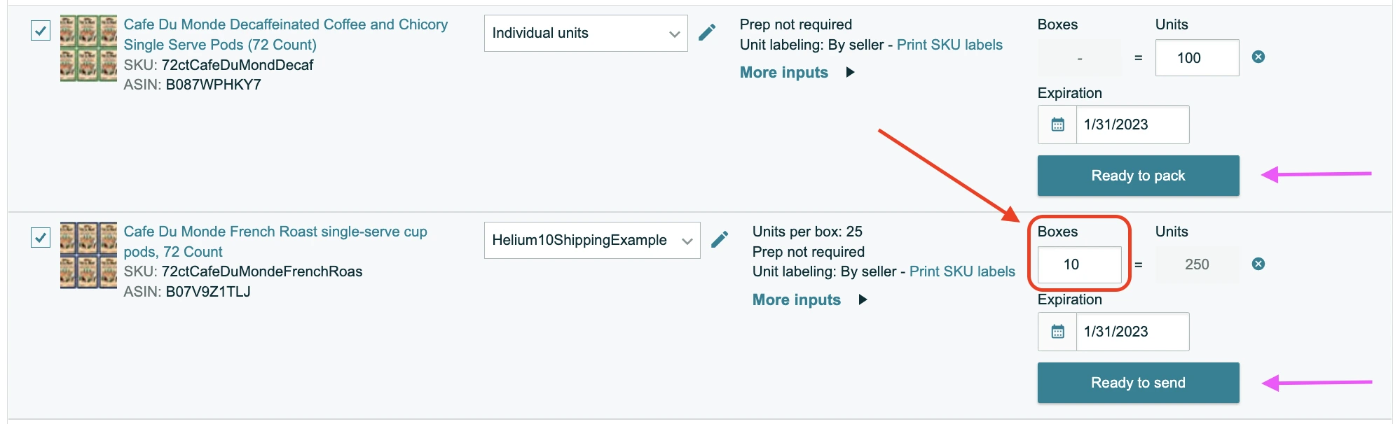How to Use the New “Send to Amazon” Workflow for FBA Shipments Helium 10