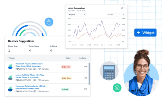 Profits: operations and profit dashboard