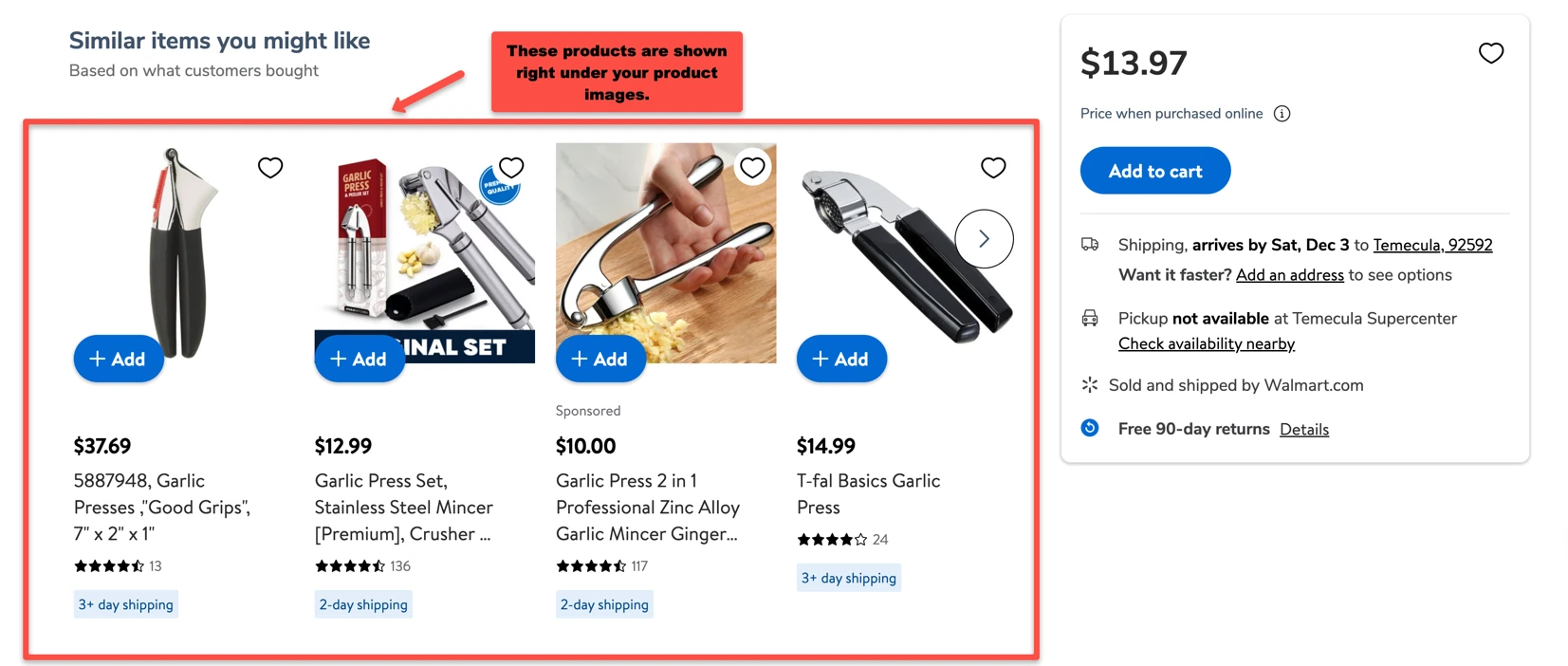 Similar items you might like search results for "garlic press"
