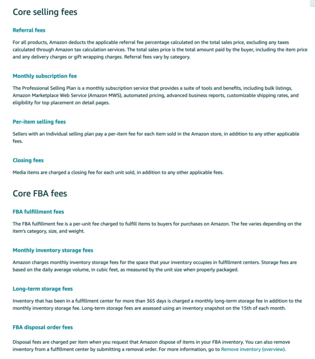 Amazon FBA Fees in 2023 Full Breakdown Helium 10