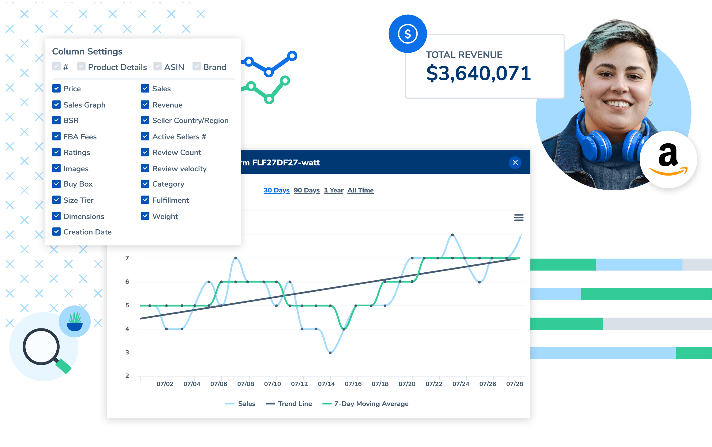 Helium 10 Chrome Extension: Xray entry