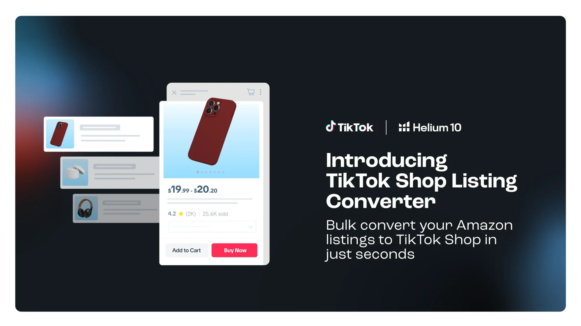 Helium 10 announces new listing converter tool for tiktok shop