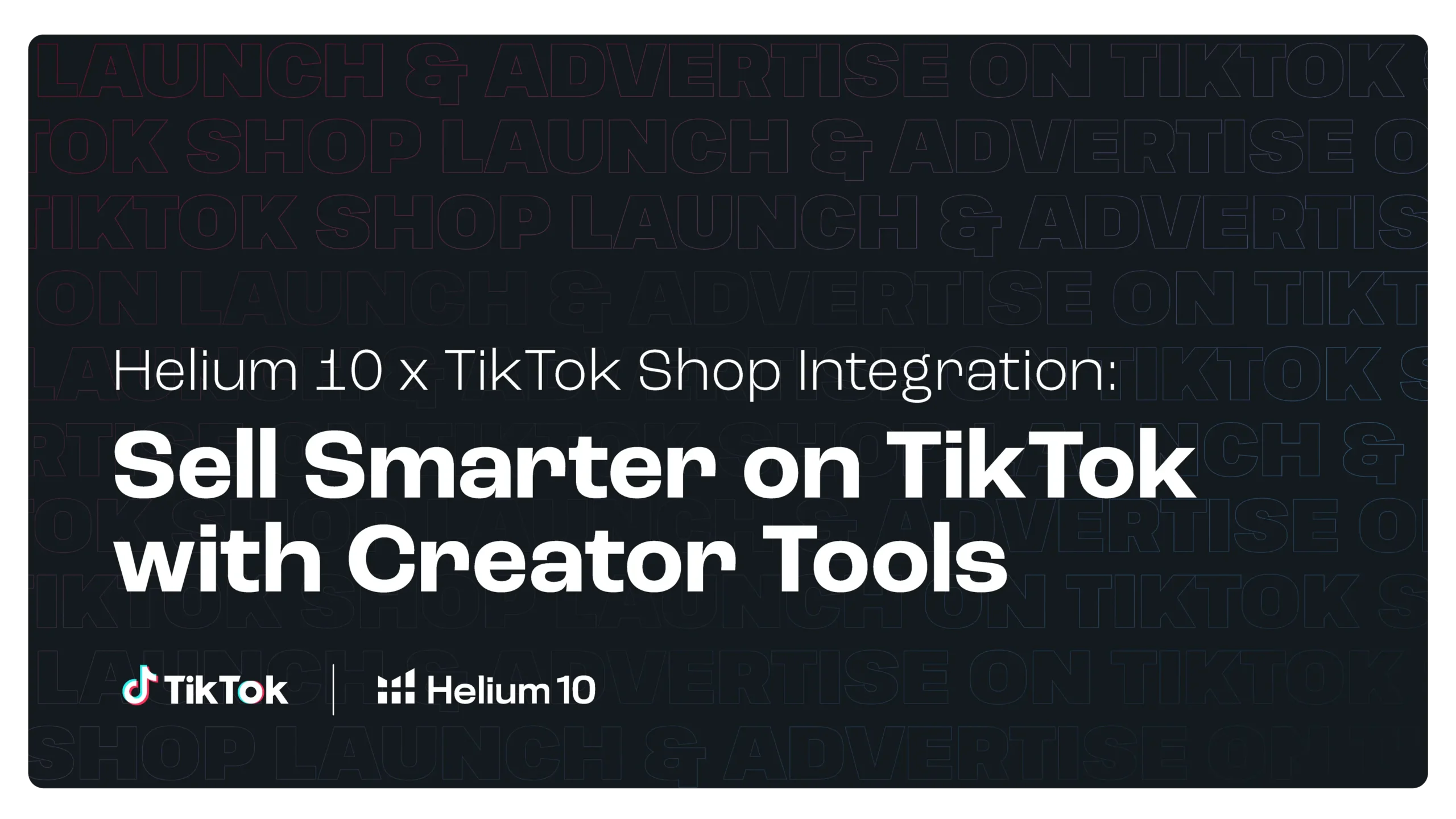 image with blog title sell smarter on tiktok shop with creator tools